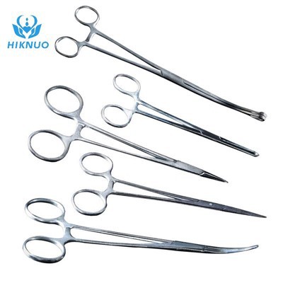 Висококачествен травматичен медицински форцепс Инструмент за меки тъкани Хирургически инструмент